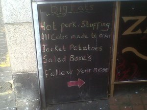 Big Eats in Bulwell – Nice Roast Pork Cobs