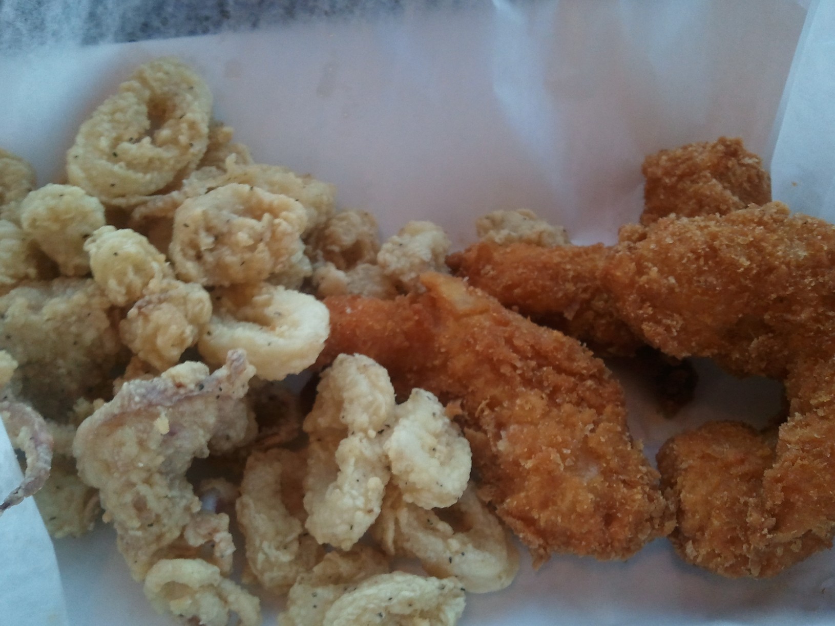 Shrimp and Calamari The Nottingham Food Blog