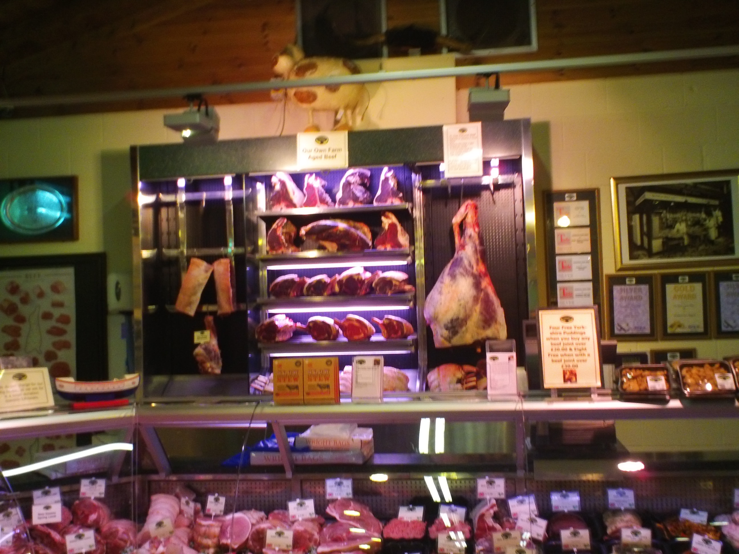 Meat counter The Nottingham Food Blog