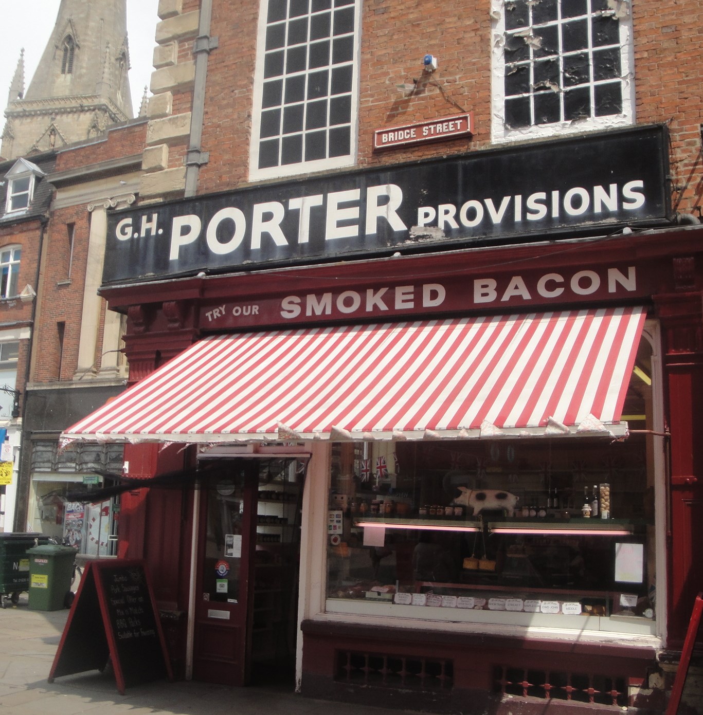 G.H. Porter Provisons in Newark for some quality Smoked and Cured Bacon