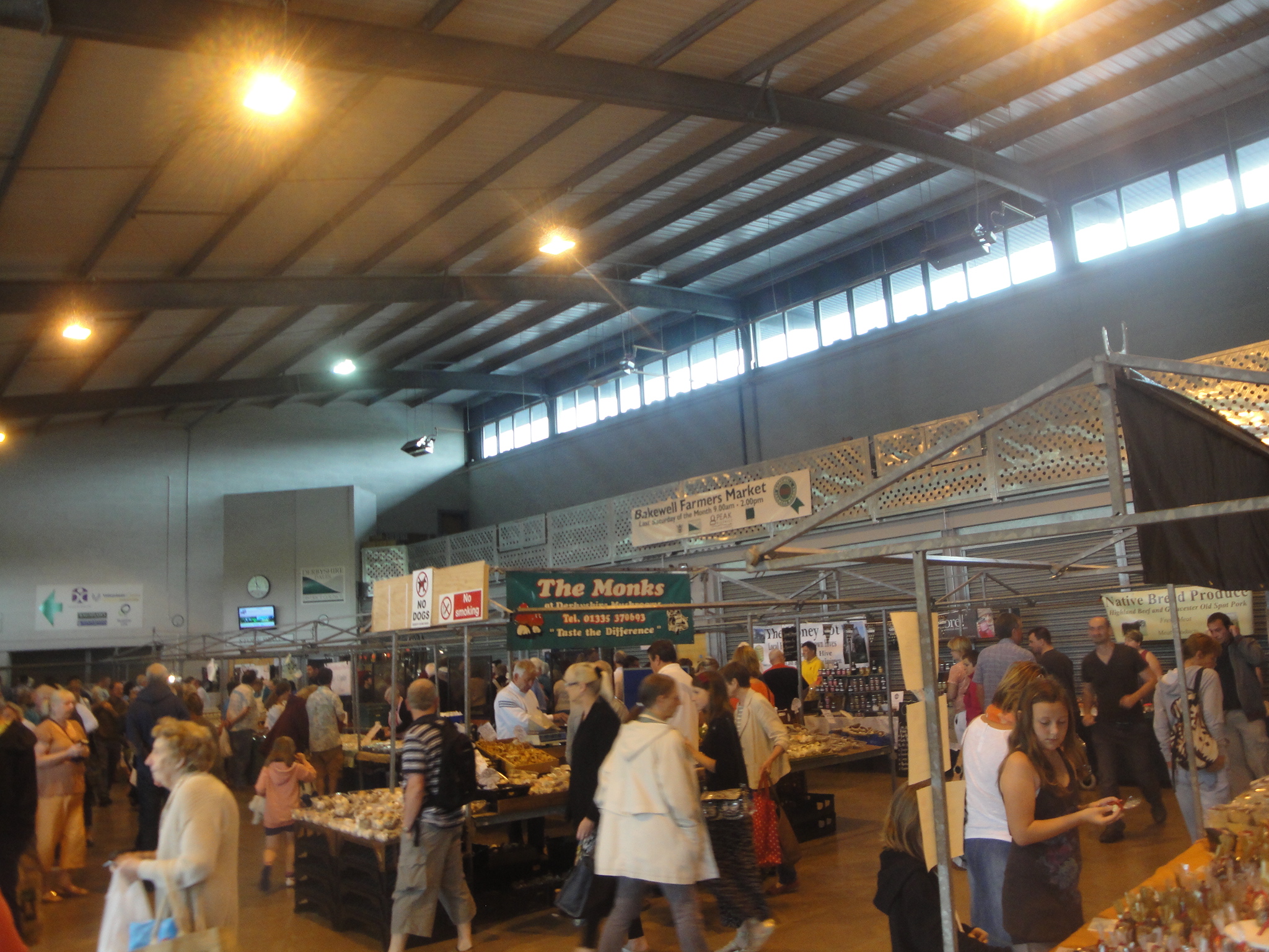 Inside the Farmers market The Nottingham Food Blog