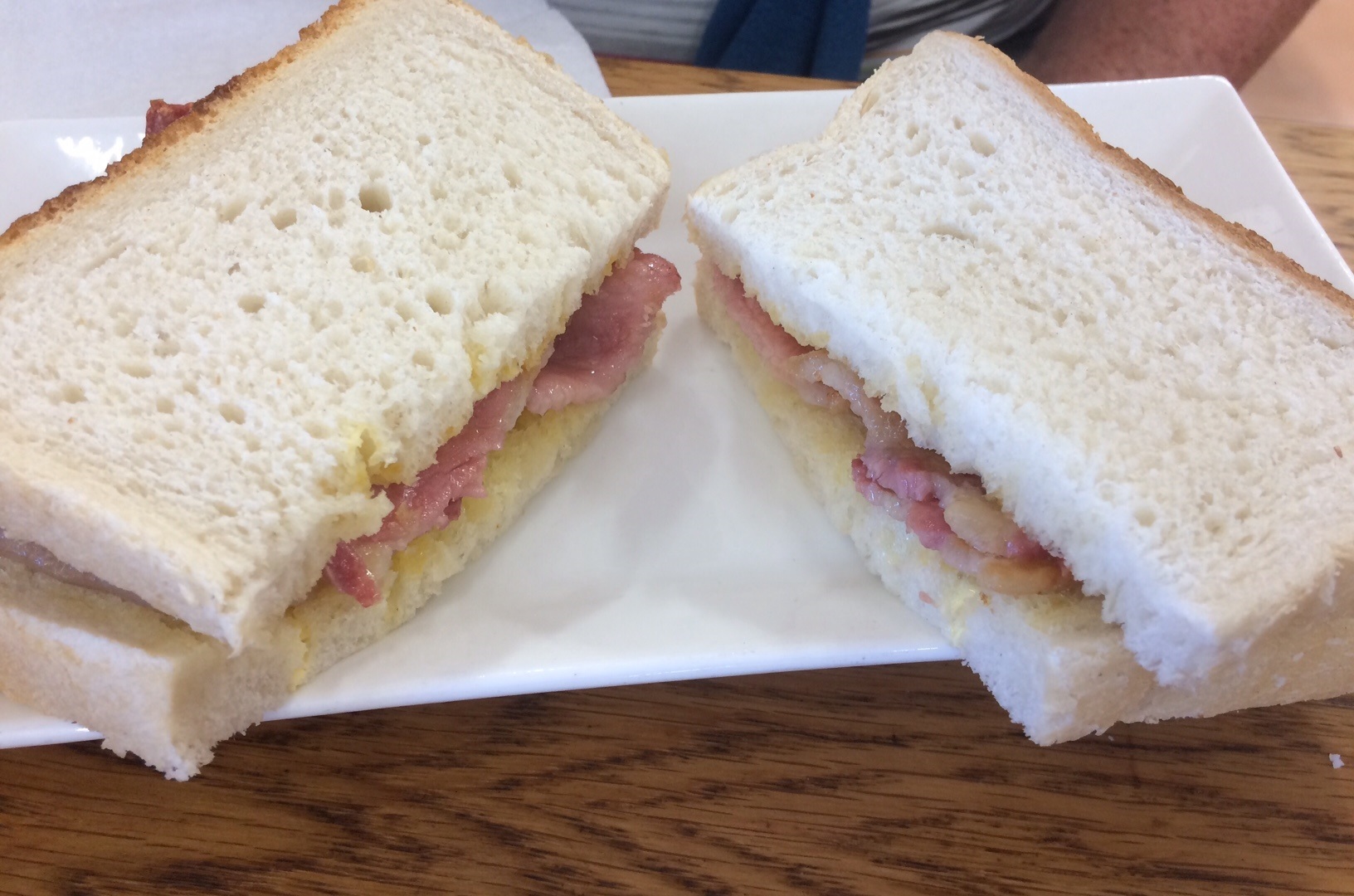 Bacon Sandwich The Nottingham Food Blog