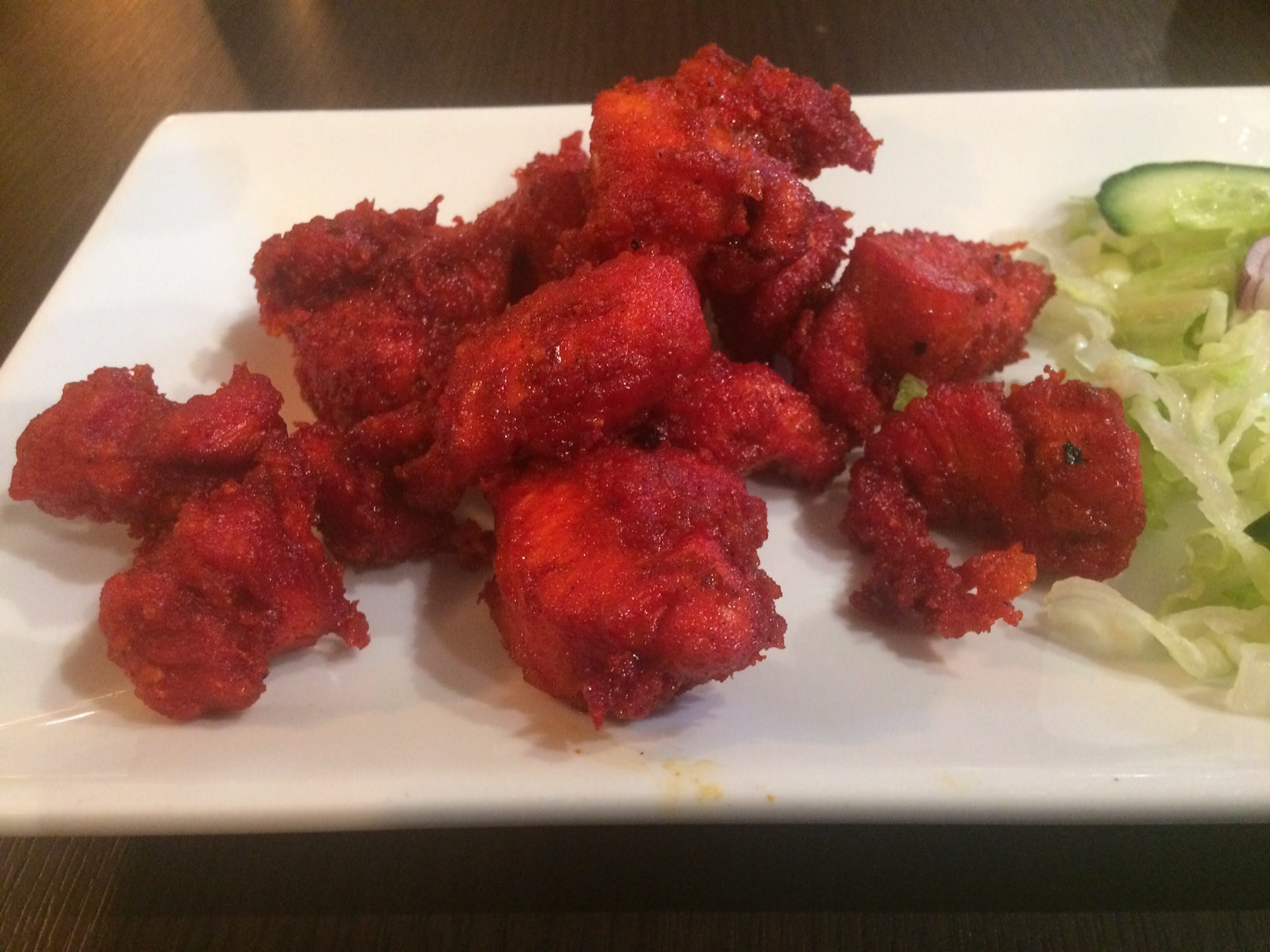 Dosa and Chutney Chicken 65 The Nottingham Food Blog