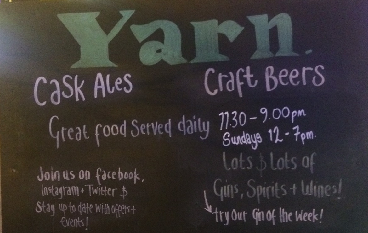 Yarn Bar The Nottingham Food Blog