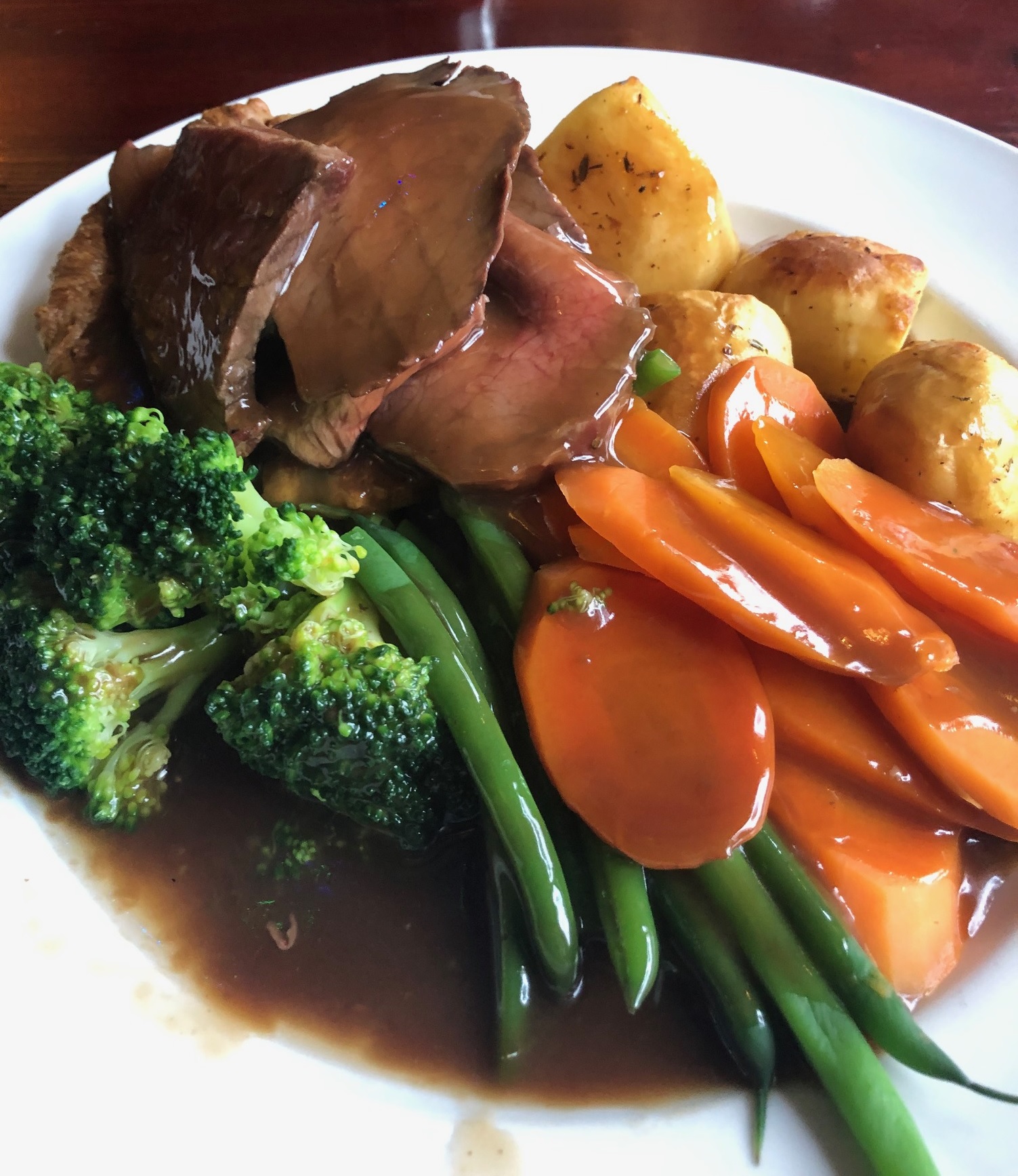 The Falcon Inn Roast Beef Dinner The Nottingham Food Blog