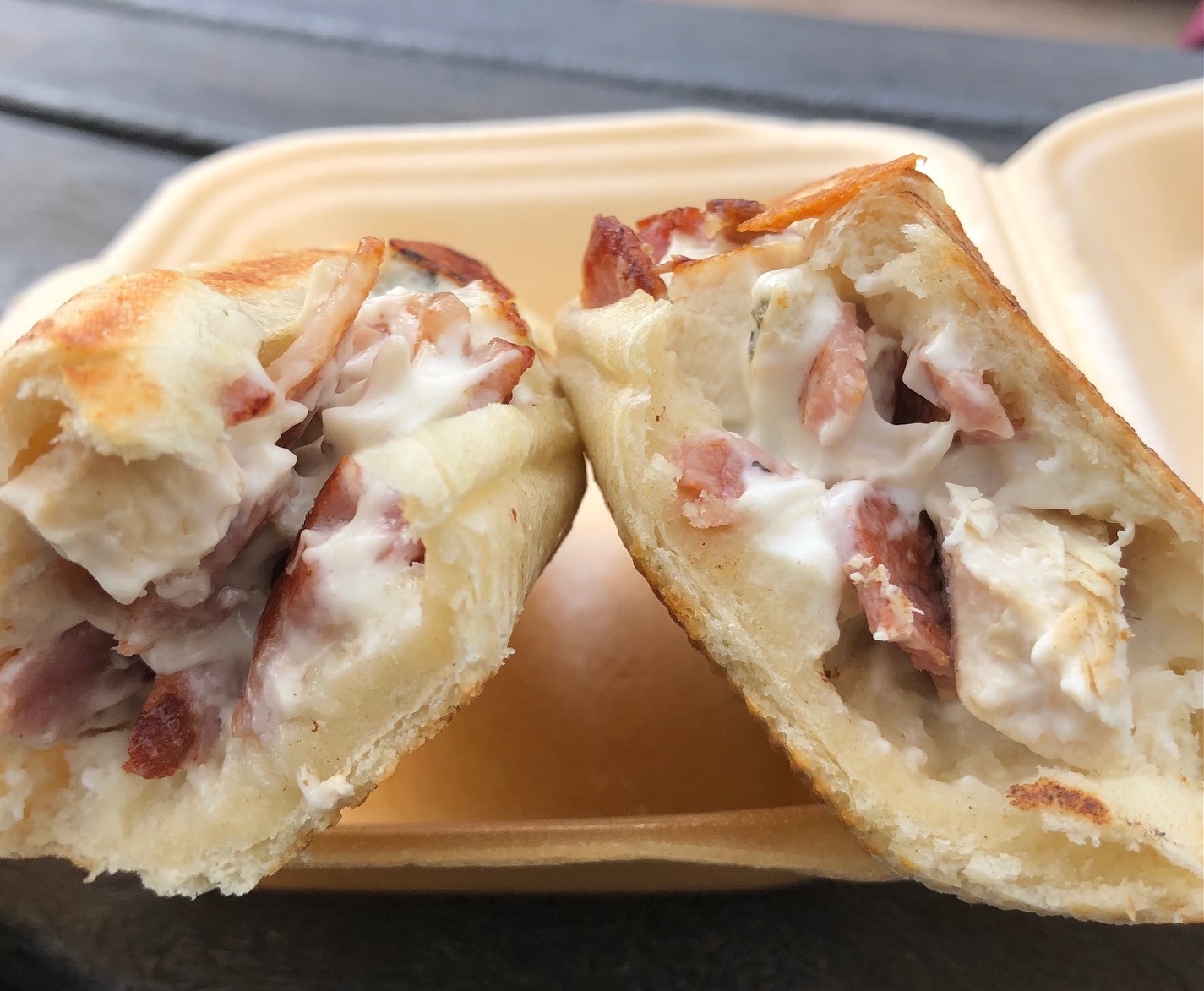 JoHannas Bistro and Cafe in Lowdham Chicken and Bacon Panini