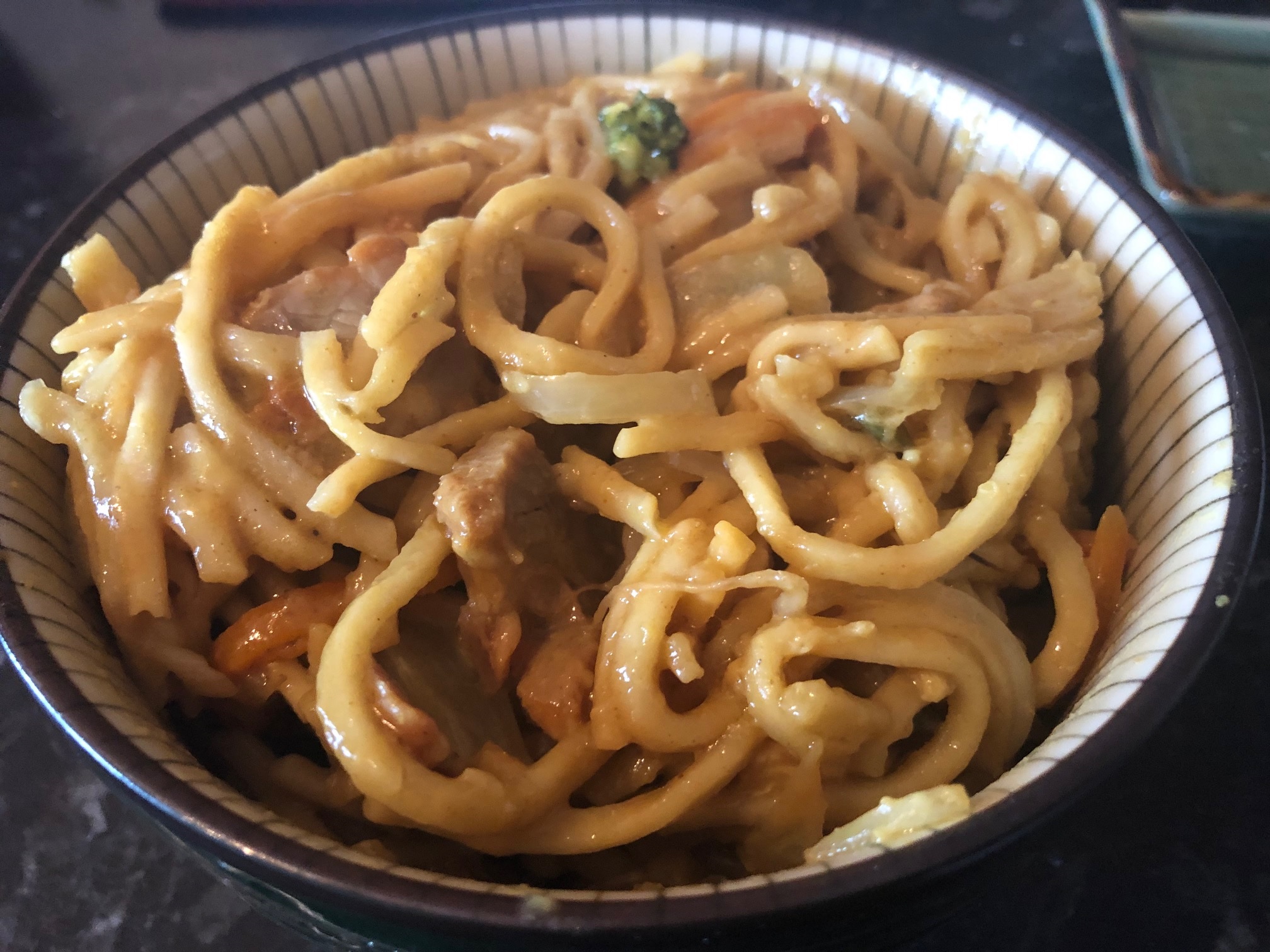 The Hot Wok Satay Peanut Egg Noodles The Nottingham Food Blog