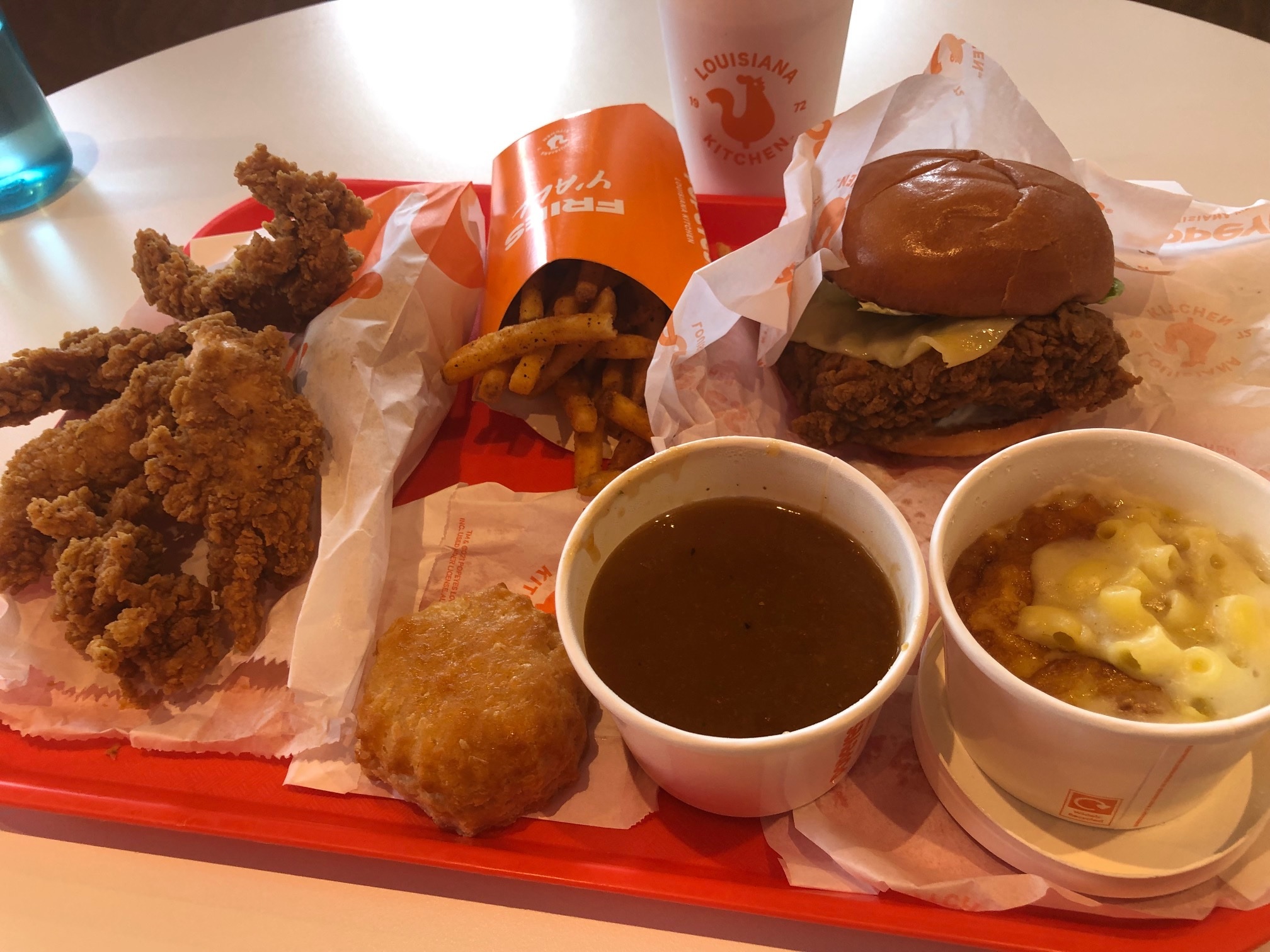 Popeyes Food Tray The Nottingham Food Blog