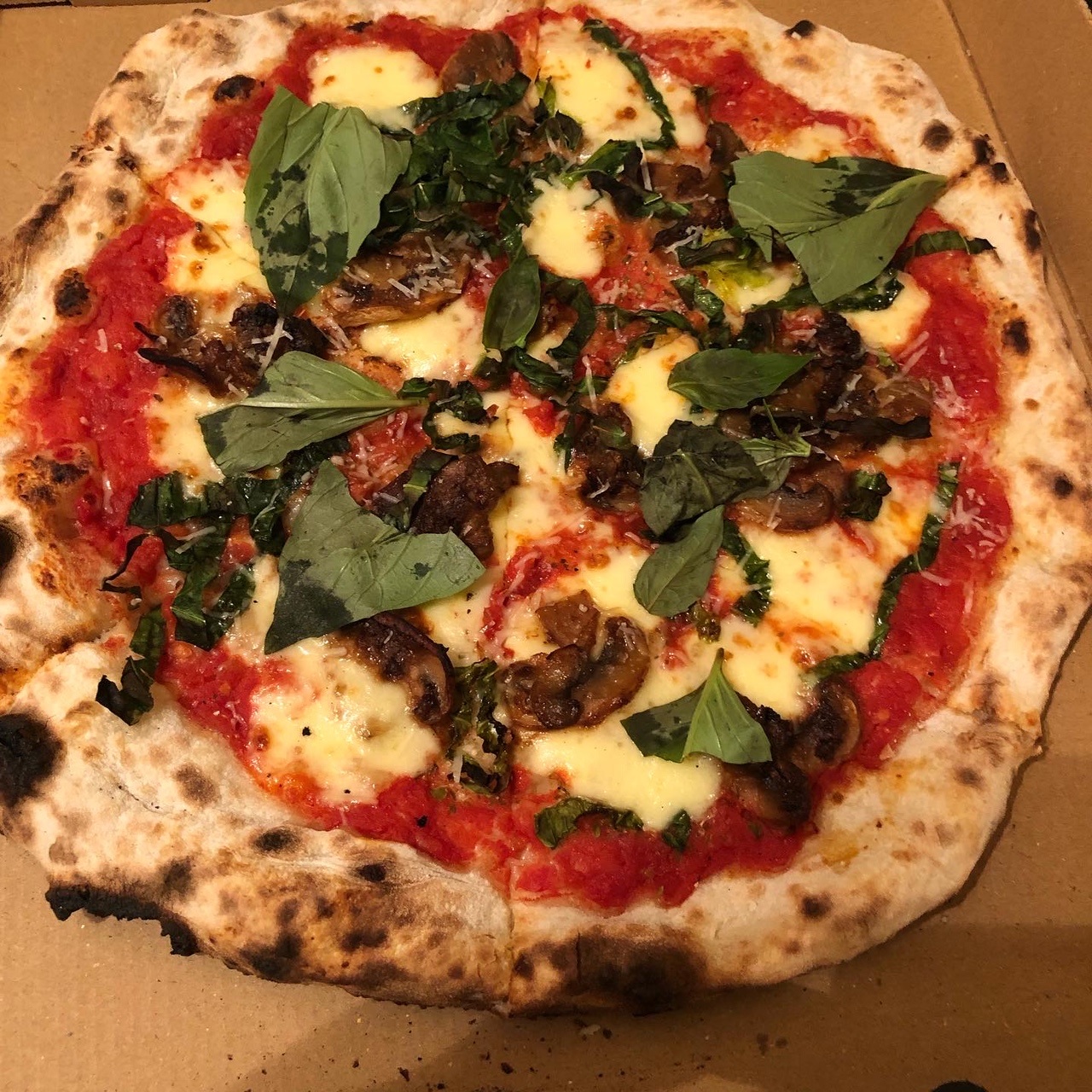 Baba Dough Pizza Miso Shroom The Nottingham Food Blog