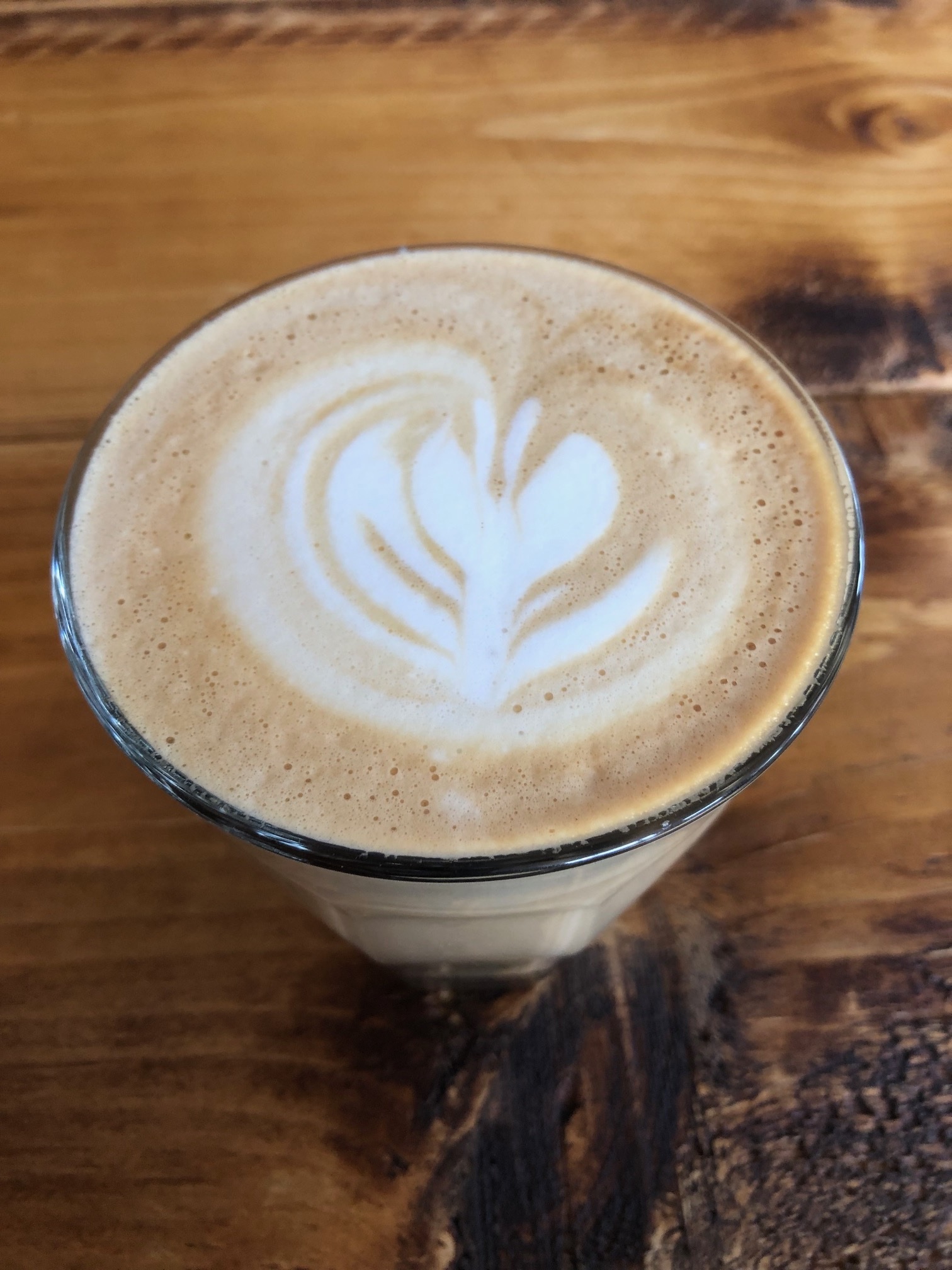 Bread and Lard Island Latte Coffee The Nottingham Food Blog