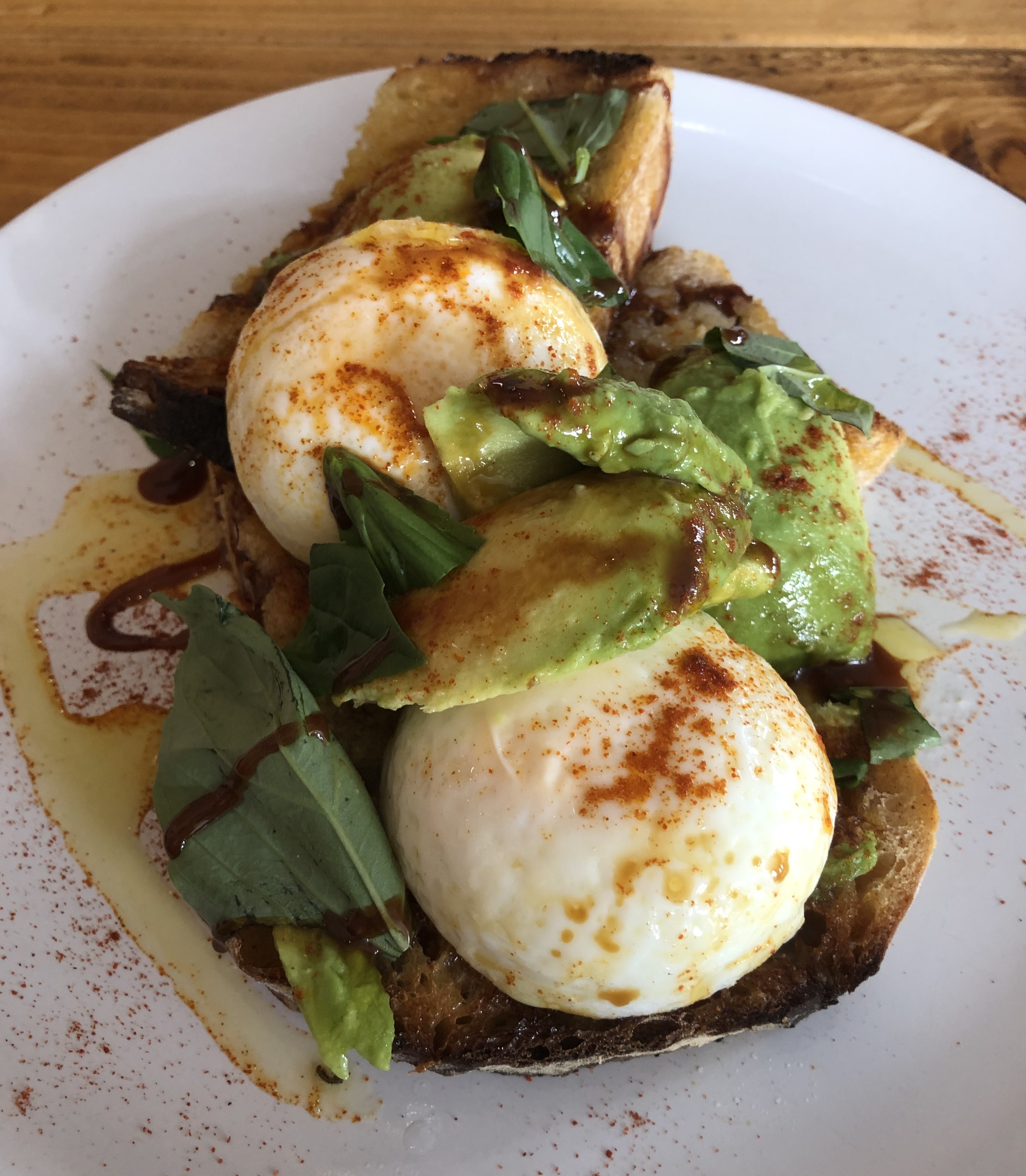 Bread and Lard Island Soft Eggs with Avocado The Nottingham Food Blog